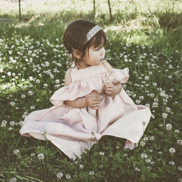 Flower girl dress, family Photo shoot dress,boho